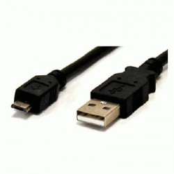 USB to Micro 5p Cable High Quality 1.5m Black